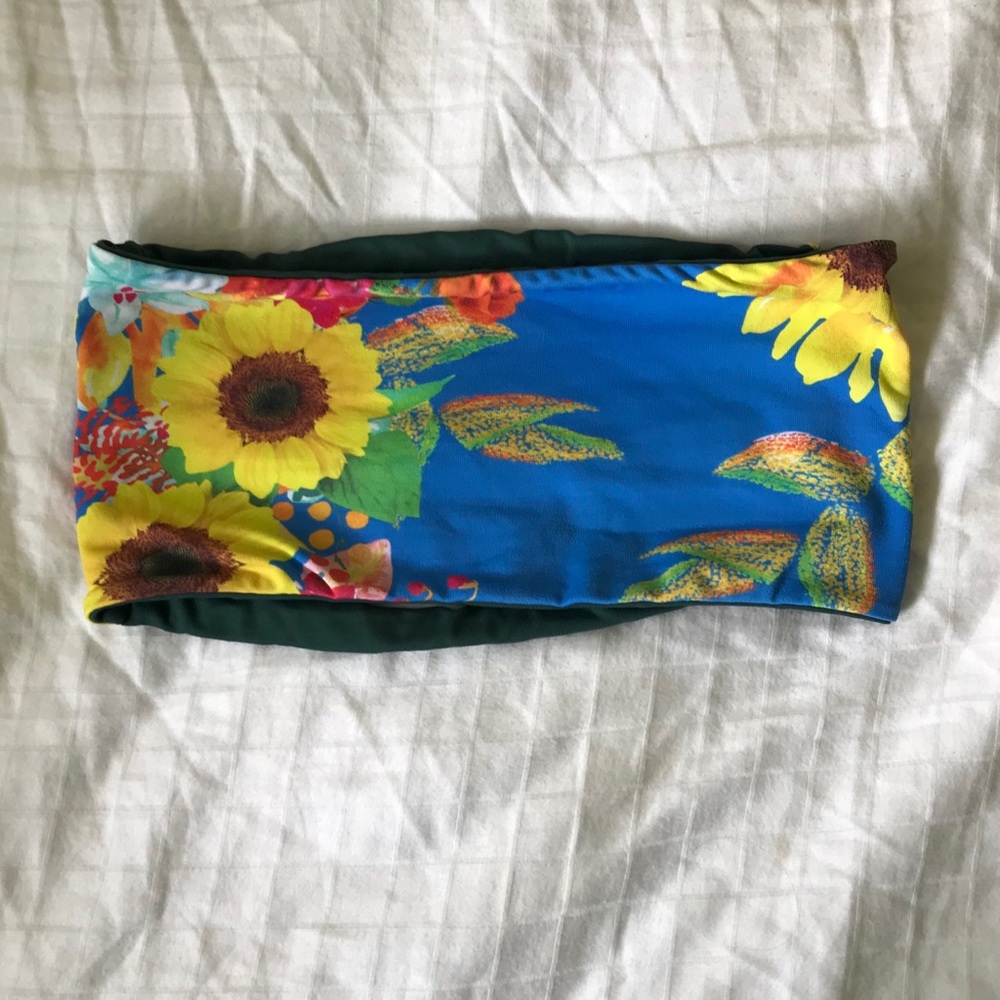 San Lorenzo bandeau bikini top